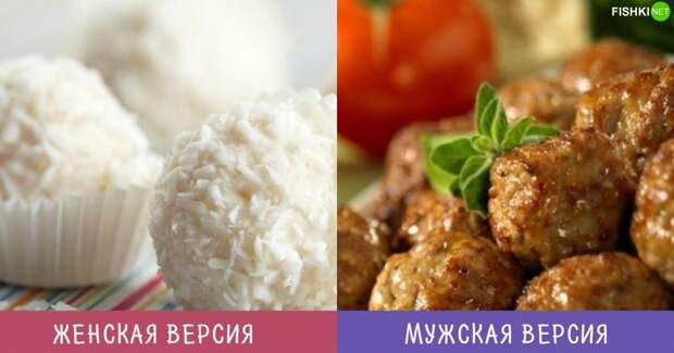 Вместо тысячи слов... Разногласия, женщины, мужчины, сравнение