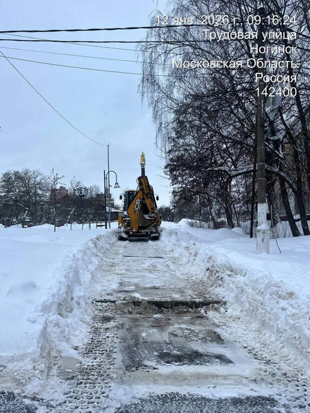 Чистят с ночи: как в Подмосковье справляются со снегопадом