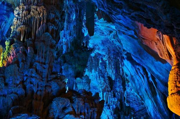 Красочные фотографии Пещеры China_012