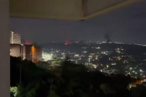 Reuters: в Каракасе рядом с военной базой отключили электричество