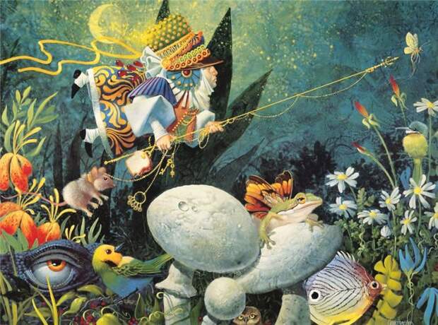 Охотник на бабочек. Автор: James Christensen. Охотник на бабочек. Автор: James Christensen.