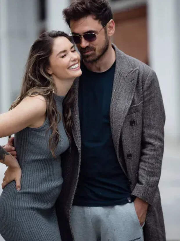 Агата Муцениеце и Пётр Дранга