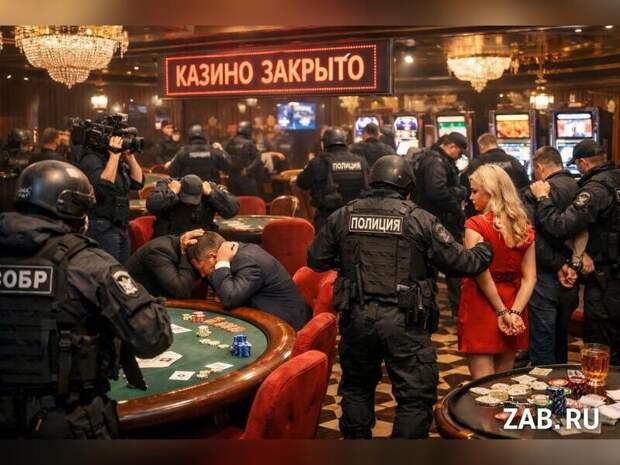 В Чите разоблачили подпольное казино: 48 миллионов рублей дохода за 4 года