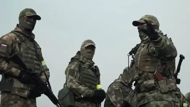 Спецназ Росгвардии на Украине