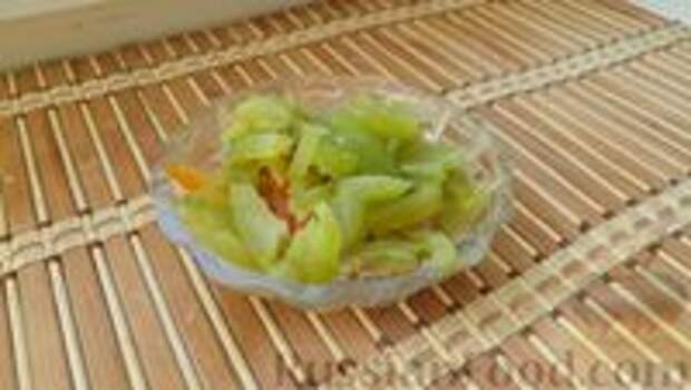 Фото приготовления рецепта: Рассольник с солёными зелёными помидорами - шаг №10