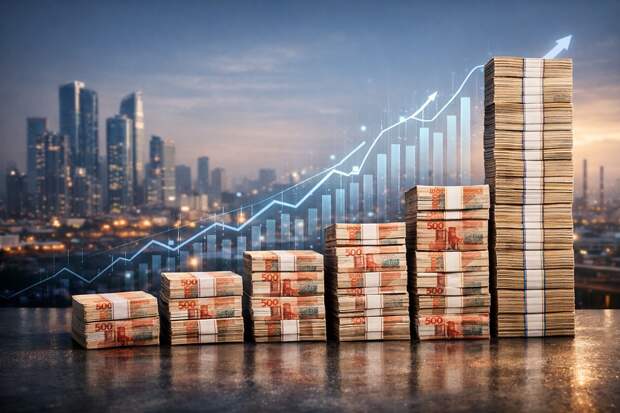 Средняя зарплата в России с 2021 года выросла почти вдвое