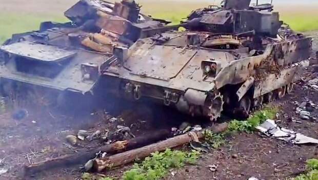 «Отважные» уничтожили ещё одну БМП Bradley в бою у Авдеевки (ВИДЕО)