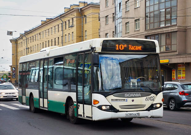 Scania OmniLink CL94UB в Санкт-Петербурге. (Автор фото: Константин Чистяков)