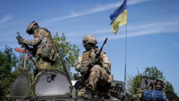 Украинские силовики. Архивное фото