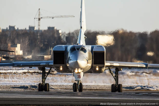 Работа ракетоносцев Ту-22М3