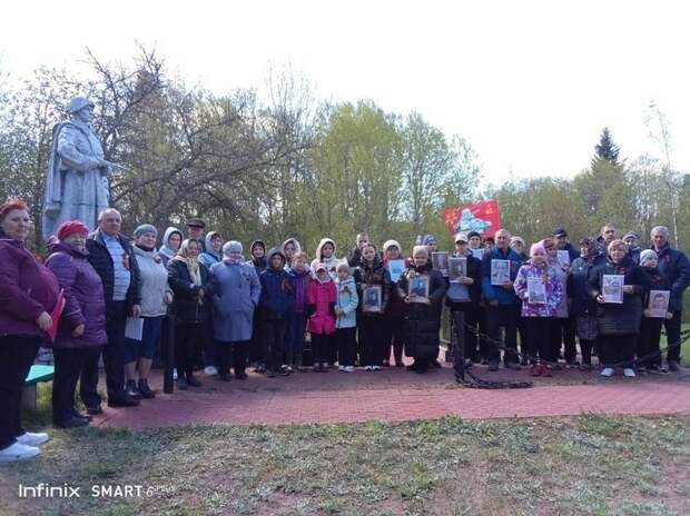 В Андреаполе прошли торжества ко Дню Победы