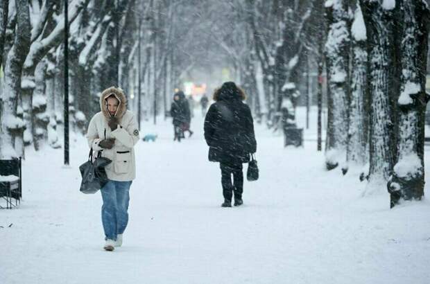 Врач предупредила об опасности прогулок при морозах ниже -25 градусов
