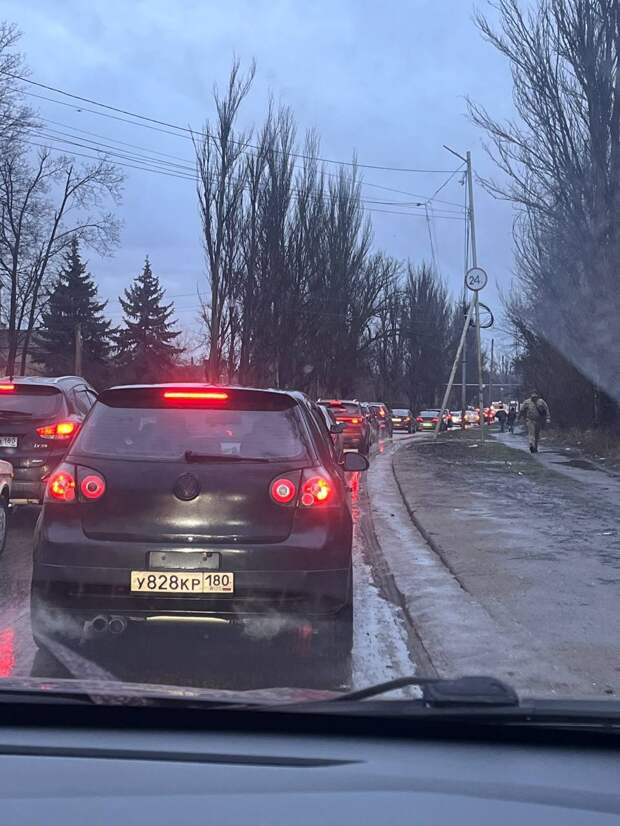 Пробка на Гвардейке