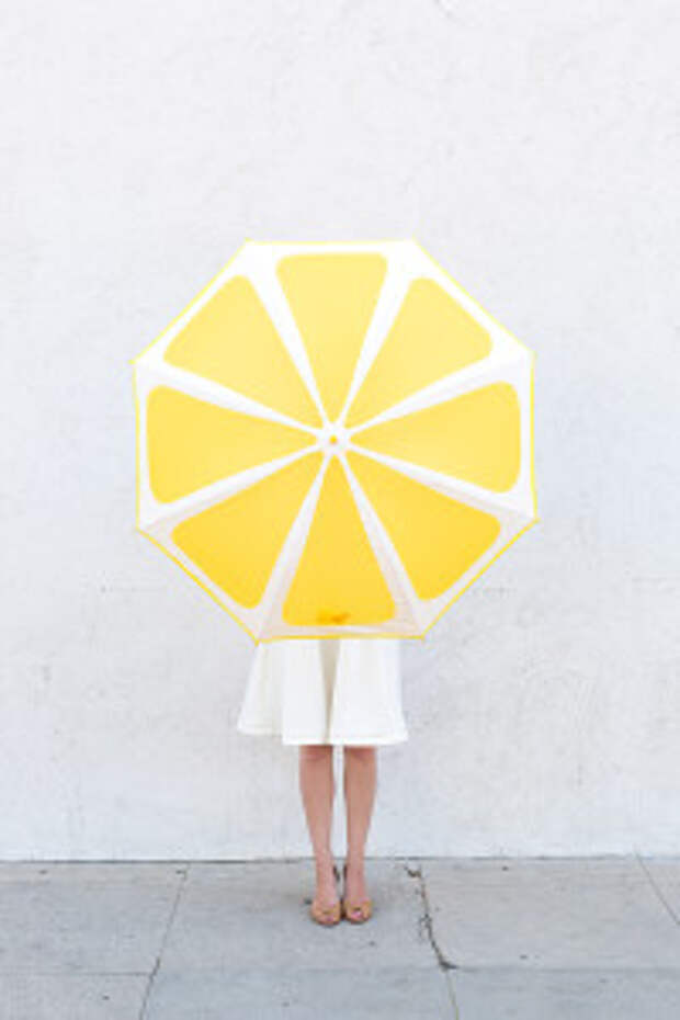 зонт долька лимона
