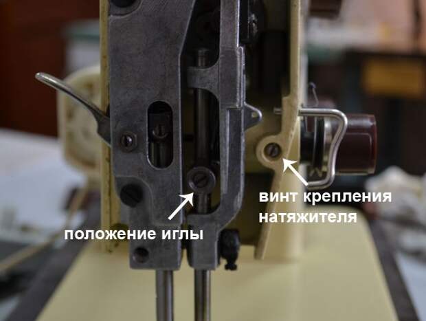 Желобок для нити 