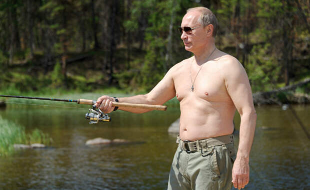 Путин без трусов