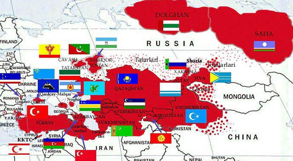 «Великий Туран» присмотрел свои земли в России