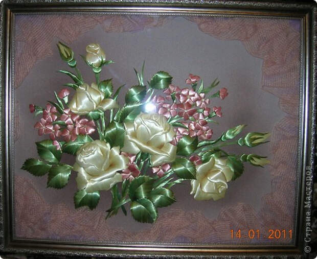 Восхитительные розы. Аппликация из соломки. Мастер-класс (48) (520x426, 234Kb)