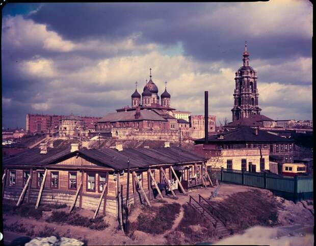 Москва в 1956 году История в фотографиях, СССР, Москва, Длиннопост