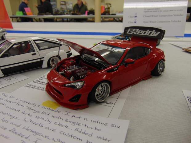 Выставка масштабных моделей в Японии авто, выставка, масштабная модель, моделизм, моделирование