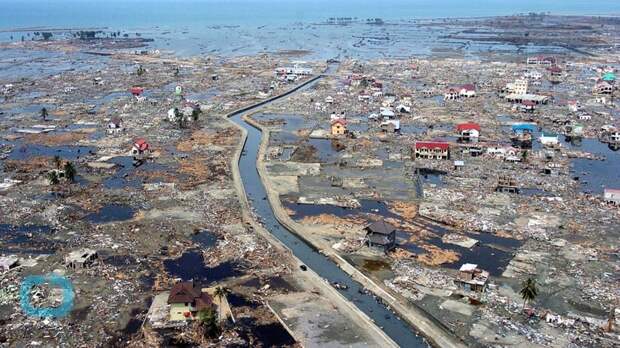 2004 год, землетрясение Индийского океана и цунами вода, интересное, познавательное