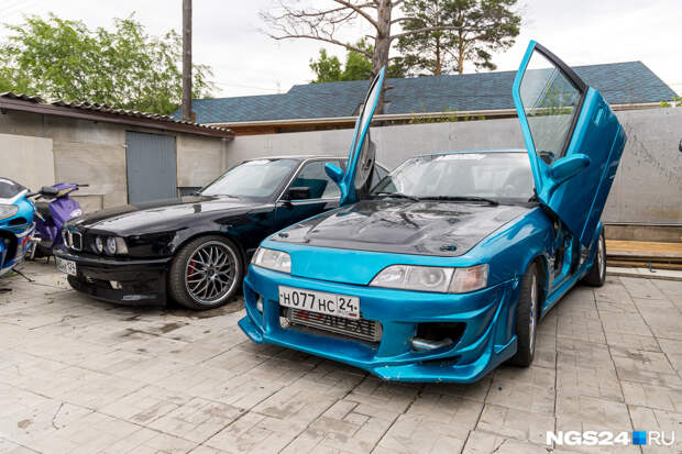 Красноярские автолюбители показали машины, которые приковывают к себе взгляды