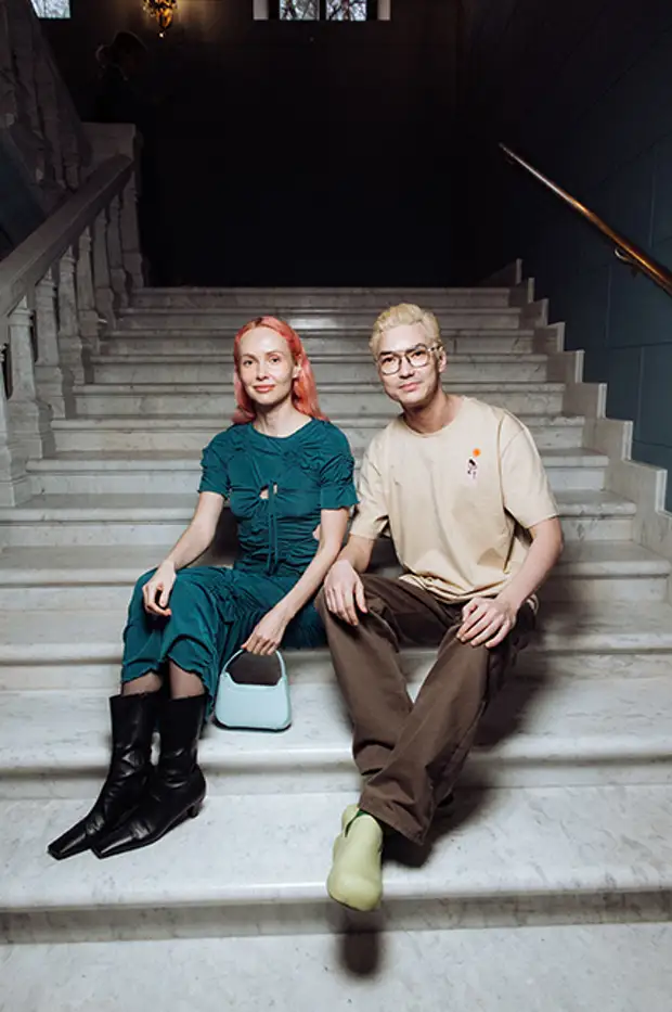 Ольга Карпуть и Ариан Романовский