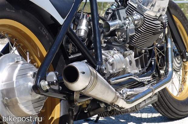 Кастом-байк Motomorphosy на базе Moto Guzzi 850 T5 1984
