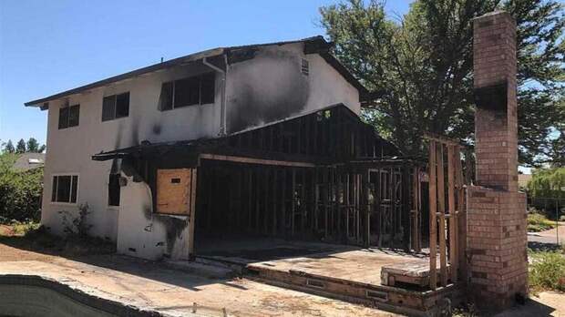 В пригороде Сан-Франциско, в Кремниевой долине, продали сгоревший дом за $1 млн всего за 3 дня