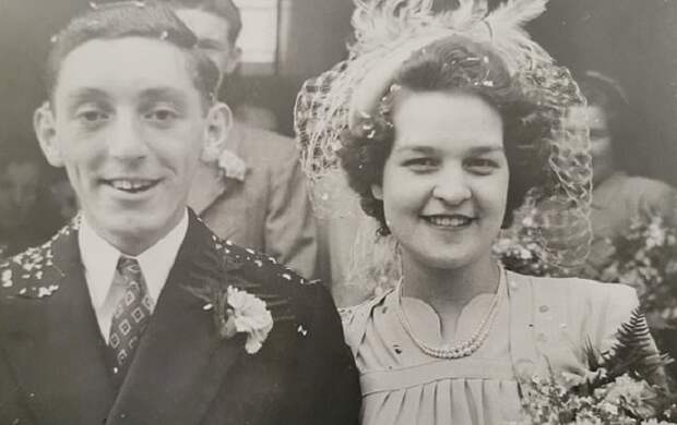 Благодатная свадьба: Осборн и Эдит поженилась 70 лет назад и до сих пор вместе
