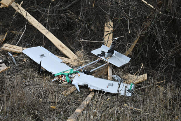 В Латвию залетел беспилотник и взорвался