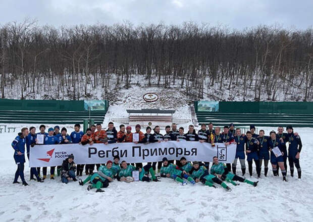 Курсанты ТОВВМУ завоевали Кубок Тихоокеанского флота по регби на снегу