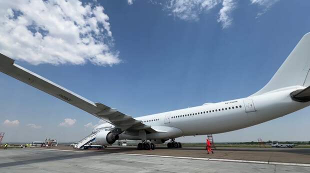 Состоялся первый рейс из Благовещенска в Сочи на самолете Airbus A330-300