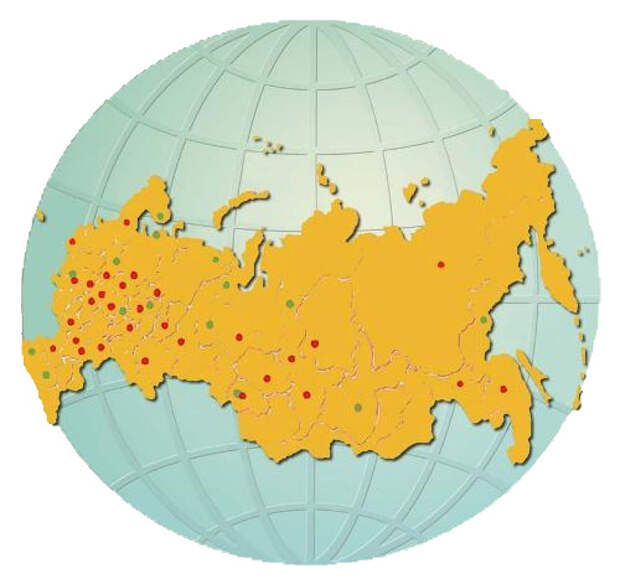 Земной шар картинка для детей с россией в центре