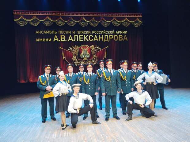В Рязани выступил легендарный ансамбль имени А. В. Александрова