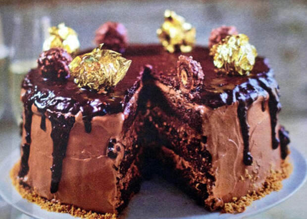 Шоколадный торт рецепт Ферреро роше