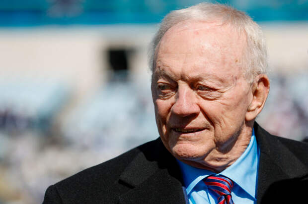Jerry Jones at Cowboys stadium