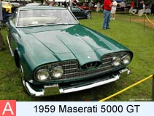 Фотография автомобиля 1959 Maserati 5000 GT