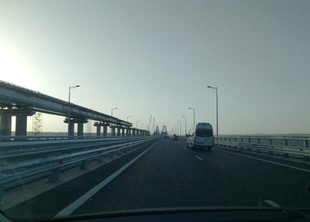 Коротко про Крымский мост. Первые впечатления Крымский мост, авто, дорога, крым