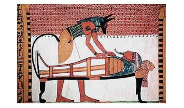 Спящий фараон.