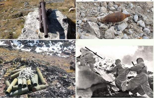 На Эльбрусе нашли останки советских воинов, погибших в 1942 году На Эльбрусе нашли останки советских воинов, погибших в 1942 году