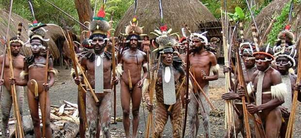 5. Племена Западного Папуа аборигены, вокруг света, племена, познавательное