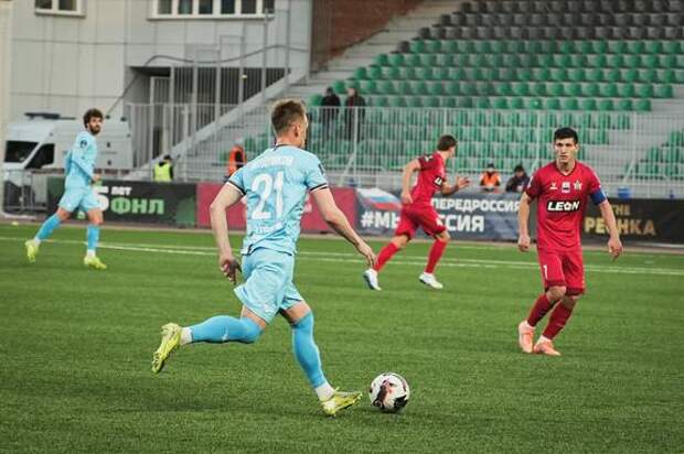Футбольный клуб «Челябинск» сыграл вничью 2:2 с клубом «СКА-Хабаровск»