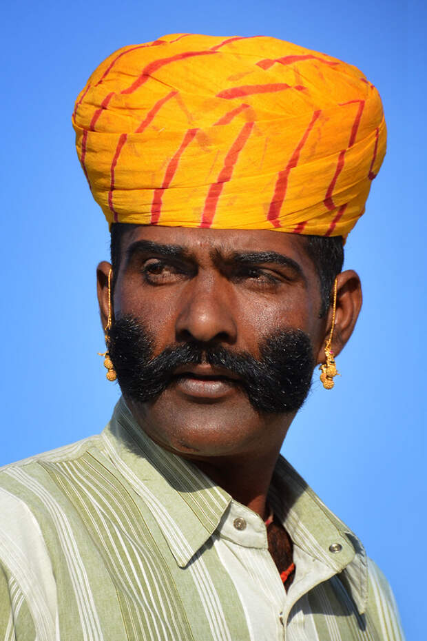 21. Мужчина из Раджастхана люди, мир, страны, фото