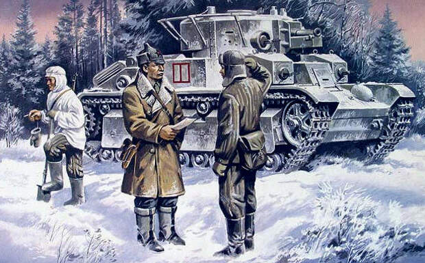 Зимняя война СССР - Финляндия