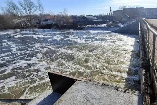 В Моршанске завершили основные работы по капремонту плотины на Цне