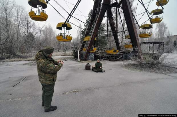 Новый год 2014 в Чернобыльской Зоне отчуждения. Город Припять NYinPripyat17 Новый год 2014 в Чернобыльской Зоне отчуждения. Город Припять
