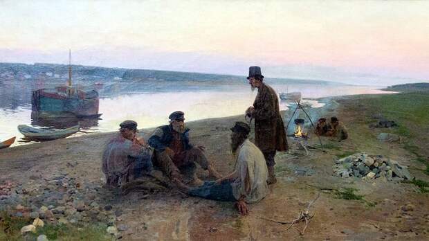 Алексей Корин. «Бурлаки» (1897) Алексей Корин. «Бурлаки» (1897)