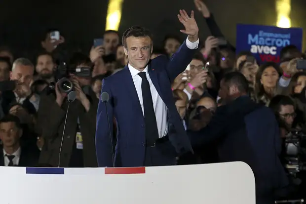 В Госдуме объяснили неубедительную победу Макрона