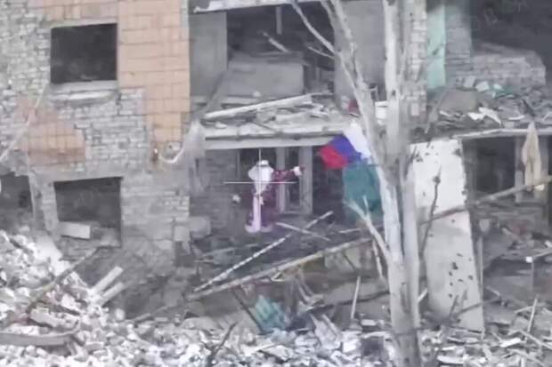 В Димитрове подняли флаг России